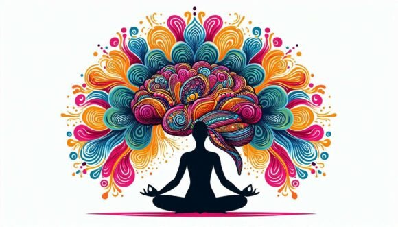 Brain Doing Yoga: A Fresh Take on Modern Typography