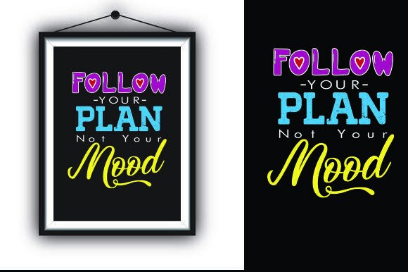 Follow Your Plan Not Your Mood: A Font for Focused Creatives