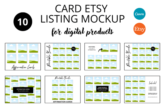 Mastering Etsy Listings: The Card Mockup Advantage