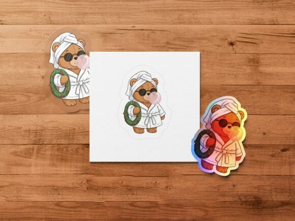Relax and Recharge: The Spa Day Teddy Bear Creative Asset