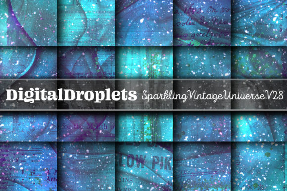 Sparkling Vintage Universe Vol. 28: A Deep Dive into Atmospheric Paper Textures