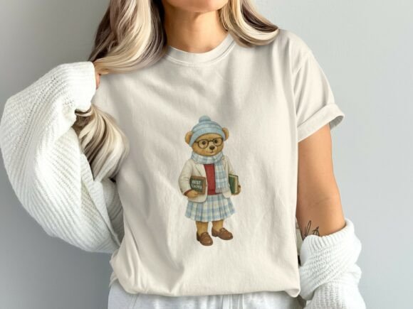 Teacher Bear Shirt Design PNG: Creative Uses for Educators