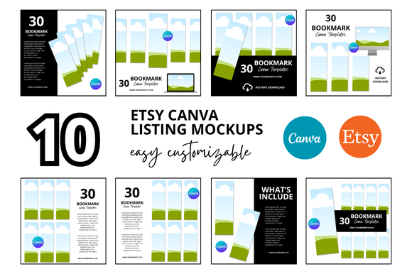 Transform Your Etsy Shop with Professional Bookmark Listings