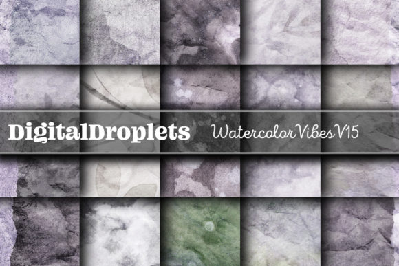 Watercolor Vibes Vol. 15: A Designer's Toolkit for Organic Texture